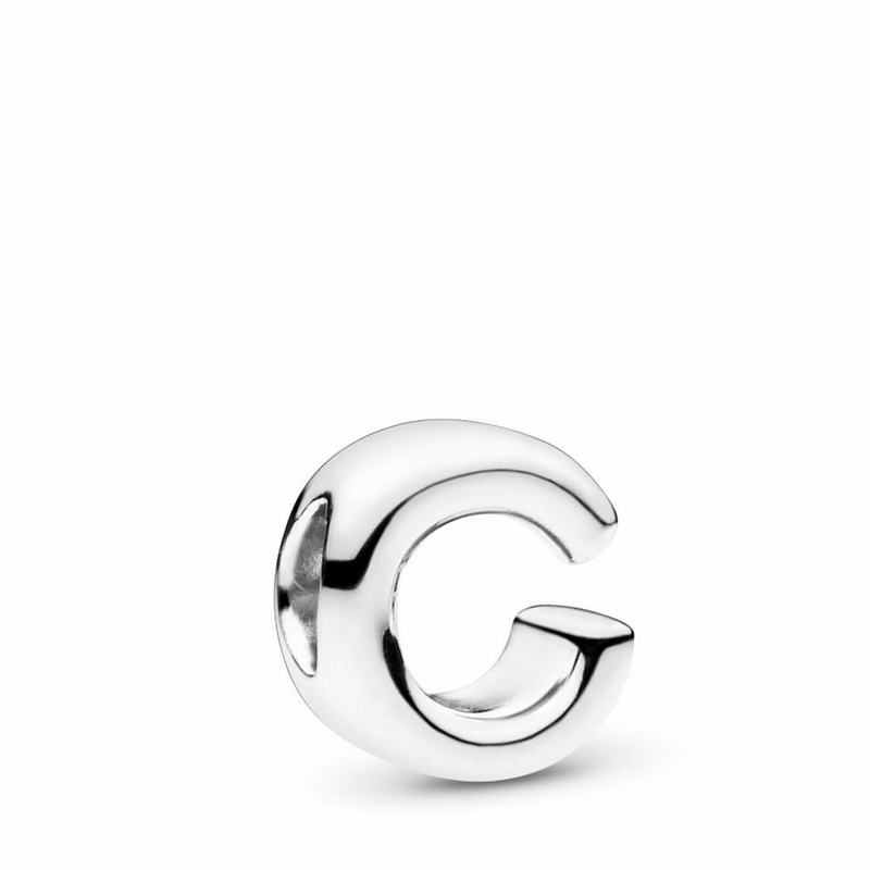 Pandora Letter C Charm Ireland - Sterling Silver - 538179YKD